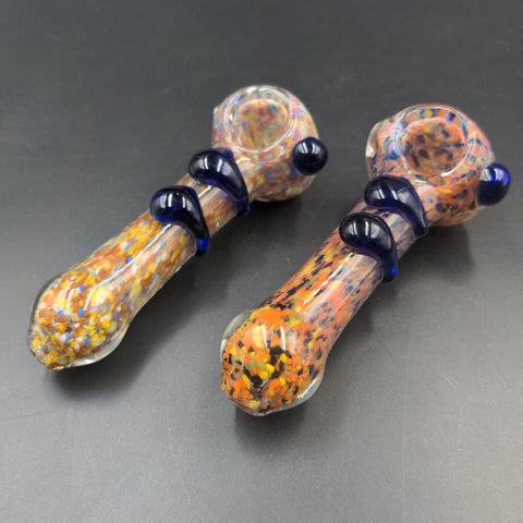 4" Multicolor Blob Hand Pipes - Avernic Smoke Shop