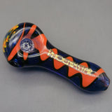 4" Multicolor Wig Wag Spoon Pipes w/ 7 Hole Screen - Avernic Smoke Shop