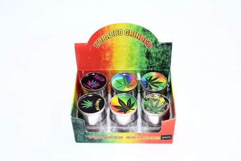 4 Part Herb Grinder Cannabis Designs - Avernic Smoke Shop