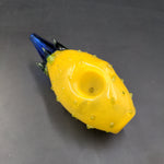 4" Pineapple Pipe Color Frit Art