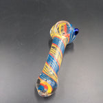 4" Swirl Stoned Hand Pipe - Avernic Smoke Shop