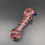 4" Swirl Stoned Hand Pipe - Avernic Smoke Shop