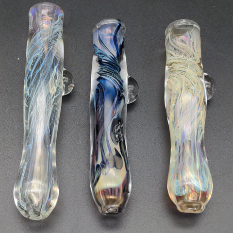 4" Twisted Fume Heady Chillums - by Over__Glass - Avernic Smoke Shop