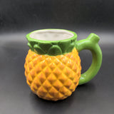 4.5" Ceramic Pineapple Mug Design Hand Pipe - Avernic Smoke Shop