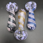 4.5" Color Spiral Design Hand Pipe - Avernic Smoke Shop