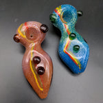 4.5" Flat Frit Hand Pipe - Avernic Smoke Shop