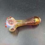 4.5" Pomegranate Tree Pipe - By SlynxxGlass - Avernic Smoke Shop