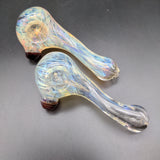 4.5" Standing Fumed Heady Pipes - by Over__Glass - Avernic Smoke Shop