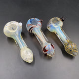 4.5" Swirl Twisted Mouthpiece Hand Pipe
