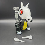 5" Bone Warrior Mini Water Pipe - Avernic Smoke Shop