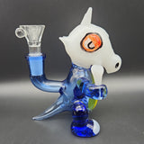 5" Bone Warrior Mini Water Pipe - Avernic Smoke Shop