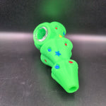 5" Christmas Tree Silicone Hand Pipe