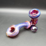 5" Faceted Sherlock Pipes - by SlynxxGlass