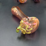 5" Octopus Spoon Pipes - By SlynxxGlass - Avernic Smoke Shop