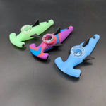 5" Silicone Hammerhead Shark Pipe - Avernic Smoke Shop