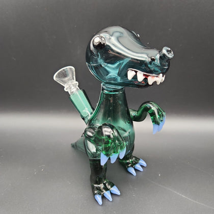 5" T-Rex Dino Bubbler - Avernic Smoke Shop