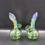 5.5" Changing Color Glass Bubbler - Avernic Smoke Shop