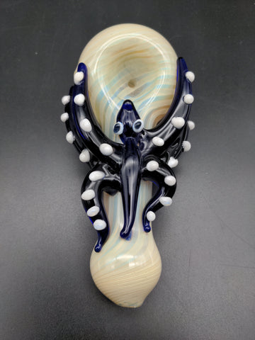 5.5" Heavy Tentacle Glass Hand Pipe - Avernic Smoke Shop