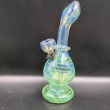 6" Changing Color Glass Bubbler Type 357