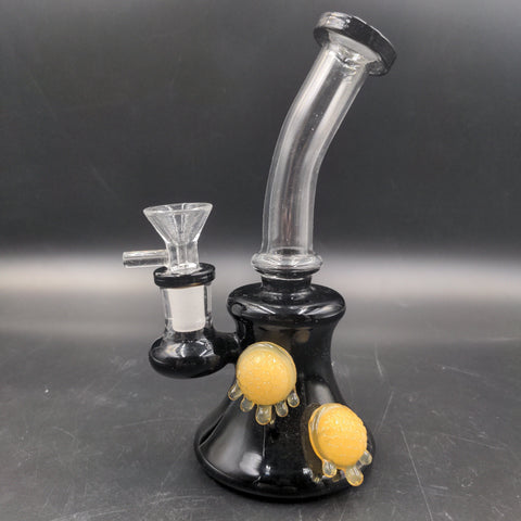 6" Drippy Honeycomb Mini Beaker - Avernic Smoke Shop