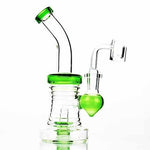 6” Mini Rig Water Pipe with 14mm Quartz Banger