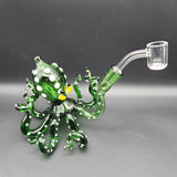 7" Colored Octopus Dab Rig - Avernic Smoke Shop