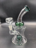 7" Colored Showerhead Water Pipes - Avernic Smoke Shop
