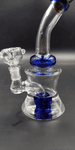 7" Colored Showerhead Water Pipes - Avernic Smoke Shop