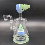 7" Green Watermelon Rig - Avernic Smoke Shop