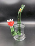 7" Hemper Gaming Water Pipe With Strawberry Bowl Small - Avernic Smoke Shop