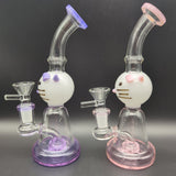 7" Hey Kitten Water Pipe - Avernic Smoke Shop