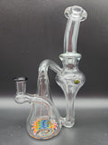 7.5" Dual Chamber Recycler- by SlynxxGlass - Avernic Smoke Shop