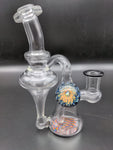 7.5" Dual Chamber Recycler- by SlynxxGlass - Avernic Smoke Shop