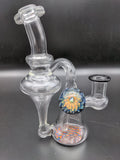 7.5" Dual Chamber Recycler- by SlynxxGlass - Avernic Smoke Shop