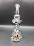 7.5" Dual Chamber Recycler- by SlynxxGlass - Avernic Smoke Shop