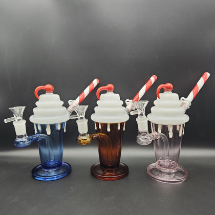 7.5" Mini Milkshake Water Pipe - Avernic Smoke Shop