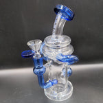 7.5" Pulsar Ball Recycler Water Pipe | 14mm - Avernic Smoke Shop