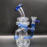 7.5" Pulsar Ball Recycler Water Pipe | 14mm - Avernic Smoke Shop