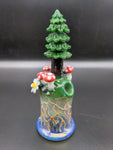7.5" Tree Forest Rig 10mm - Los1 Glass