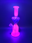 7.5" UV Whirlpool Heady Rig - by Sprout Glass - Avernic Smoke Shop