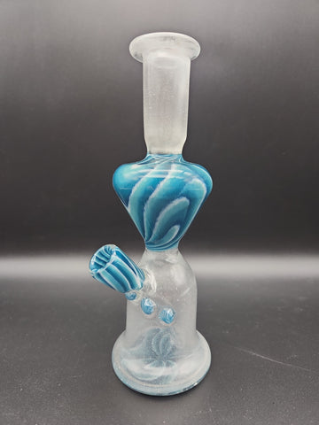 7.5" UV Whirlpool Heady Rig - by Sprout Glass - Avernic Smoke Shop