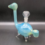 8" Dinosaur Water Pipe Frit Body Design 14mm - Avernic Smoke Shop