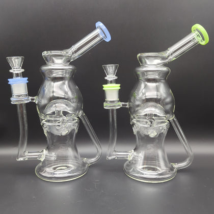 8" Fab Egg Recycler Water Pipe - Avernic Smoke Shop