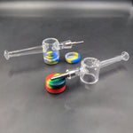 8" Nectar Collector with Silicone Reclaim Collector - Avernic Smoke Shop