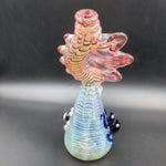 8" Seashell Bent Neck Water Pipe - Avernic Smoke Shop