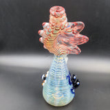 8" Seashell Bent Neck Water Pipe - Avernic Smoke Shop