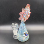 8" Seashell Bent Neck Water Pipe - Avernic Smoke Shop