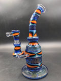 8.5" Wig Wag Dichro Water Pipe - by THG