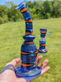 8.5" Wig Wag Dichro Water Pipe - by THG