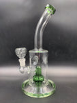 9" Dimpled Showerhead Water Pipe - Avernic Smoke Shop